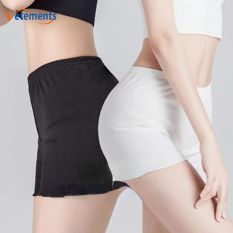 Quần An Toàn Mặc Trong Váy Bằng Vải Cotton Mỏng Thoải Mái Dễ Thương