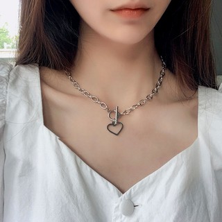 Dây chuyền Vòng cổ hợp kim hình trái tim bé thời trang xinh xắn cho nữ - A03