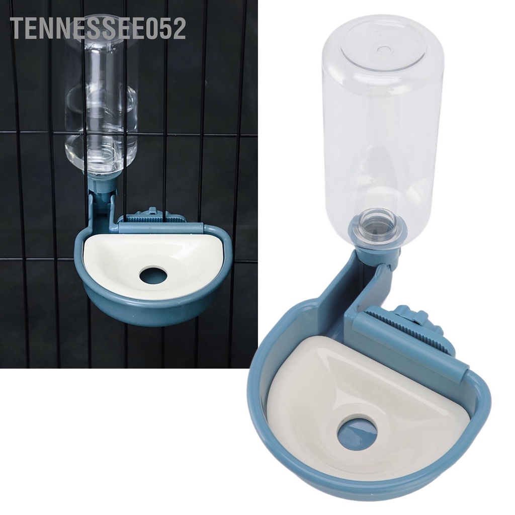 Tennessee052 Bộ phân phối nước tự động cho vật nuôi 480ml An toàn có thể tháo rời Treo Trọng lực Máy tưới