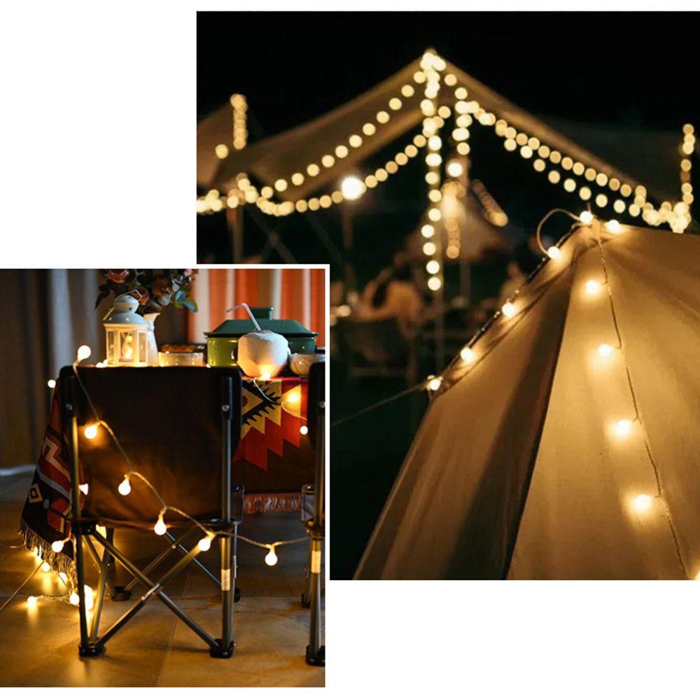 Dây Đèn LED Trang Trí Ngoài Trời Chống Nước Phong Cách Retro