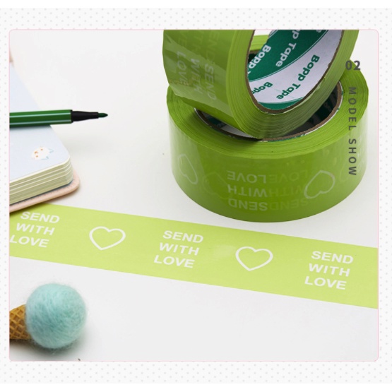 Băng keo đóng hàng họa tiết dễ thương