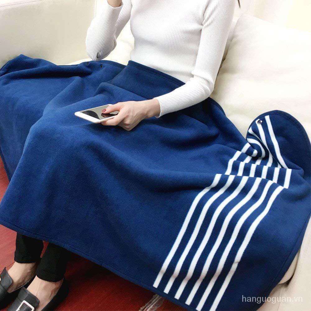 Chăn hai lớp dày dặn đa chức năng cho nhà ở/văn phòng | BigBuy360 - bigbuy360.vn