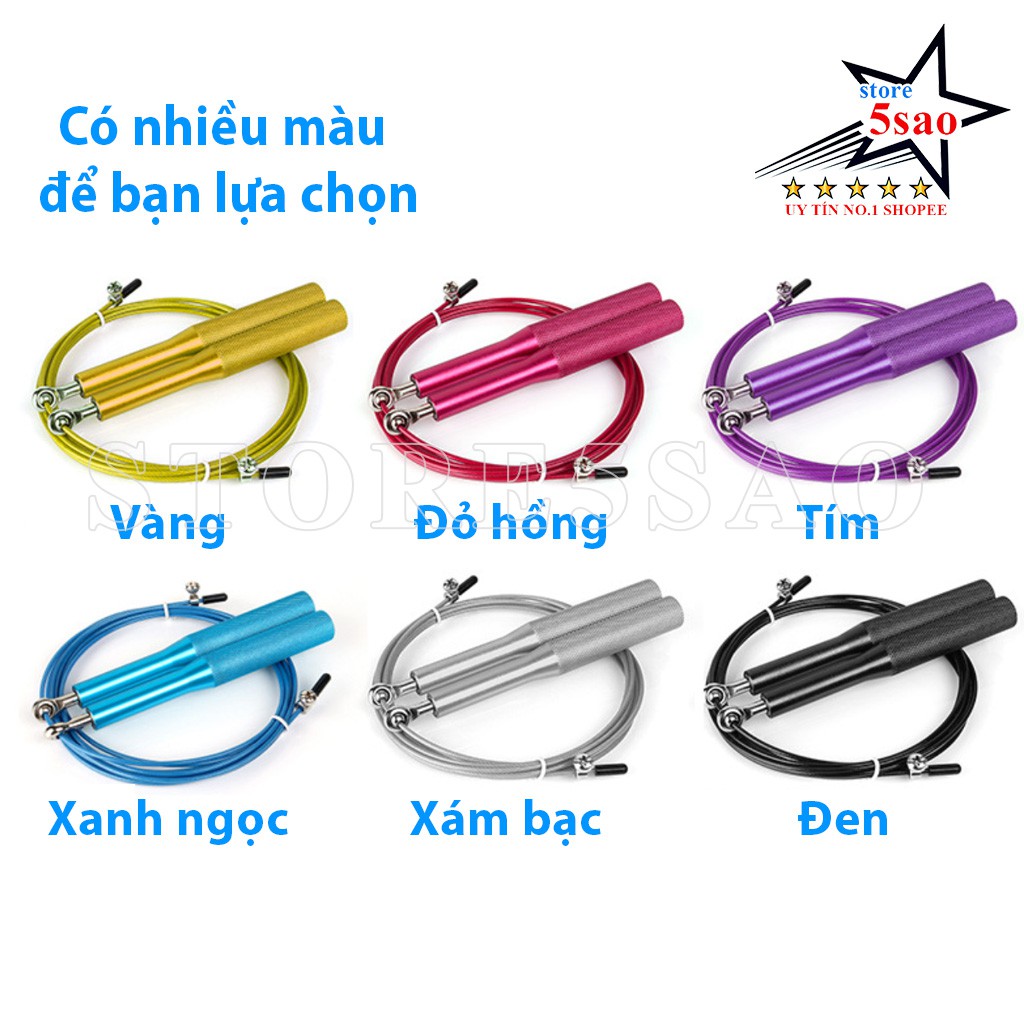 Dây nhảy thể dục giảm cân ⚡FREESHIP⚡ Dây nhảy thể lực chính hãng cao cấp