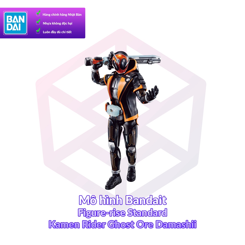 Mô hình Bandai Figure-rise Standard Kamen Rider Ghost Ore Damashii