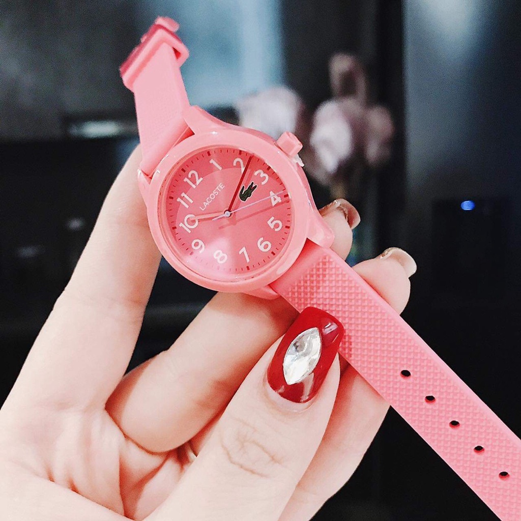 ĐỒNG HỒ NỮ LACOSTE WATCH WITH SILICONE STRAP