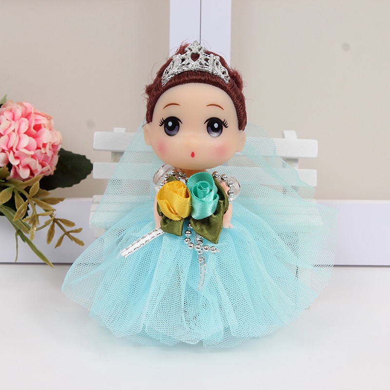 búp bê trang trí bánh kem [MIỄN SHIP❤️] búp bê chibi vương miện dễ thương