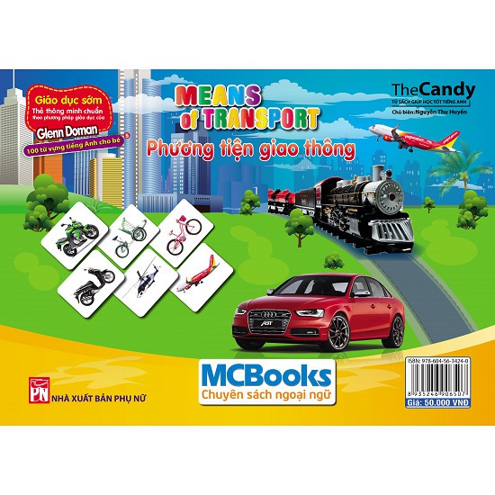 Flashcard Dạy Trẻ Theo Phương Pháp Glenn Doman - Phương Tiện Giao Thông