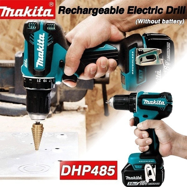 Máy Khoan Điện Cầm Tay Makita Ddf485 18v 450 N.M 10mm / 13mm