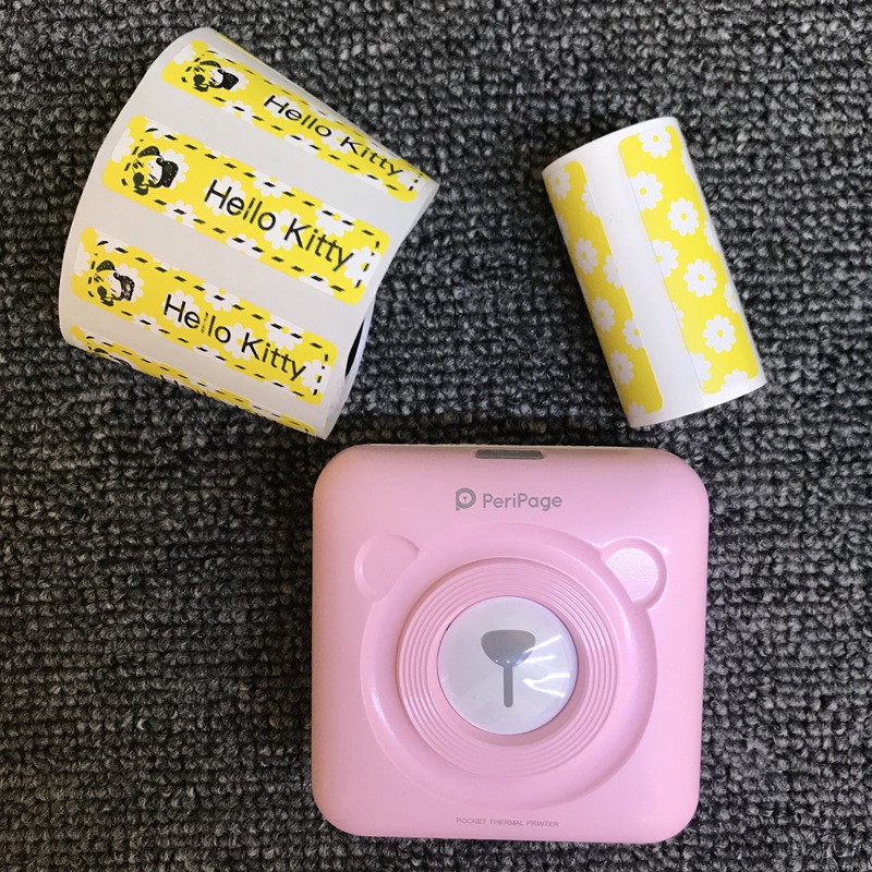 Nhãn dán sáng tạo Tự dính cho Máy in nhãn máy in nhiệt bỏ túi mini Peripage & Paperang