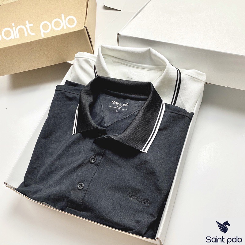 [ĐỘC QUYỀN] Áo polo nam Trendy SAINT POLO viền cổ, Chất liệu cao cấp, phong cách sang trọng đẳng cấp