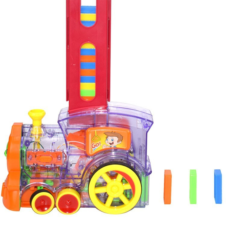 Bộ đồ chơi domino xe lửa tàu hỏa cho bé