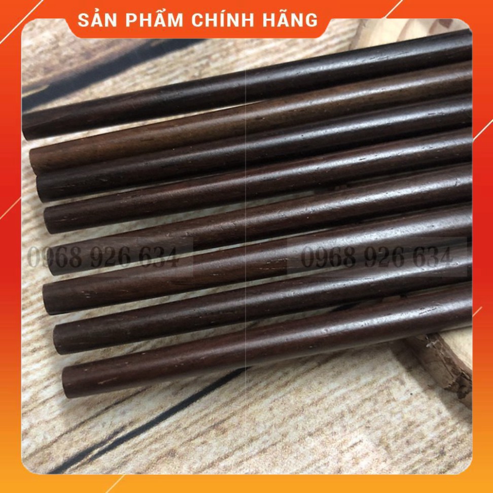 [CAO CẤP] Bộ 10 đôi đũa trắc ăn cơm 💥FREESHIP💥Đũa gỗ CAO CẤP - Đũa gỗ Trắc chống trơn, chống mốc, bền màu, vân gỗ đẹp