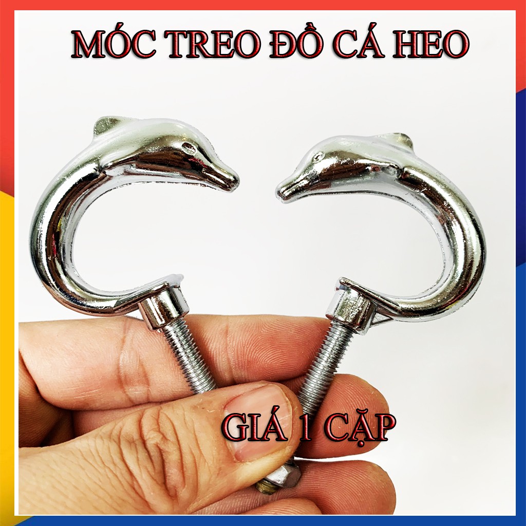 Móc treo đồ hình cá heo cho wave , ab, vision
