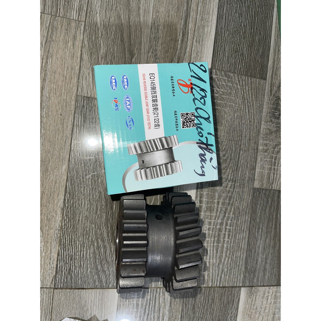 Sản phẩm gia đình làm: combo 3 Bánh răng 21/22 chéo thẳng 3,5 đến 6 tấn