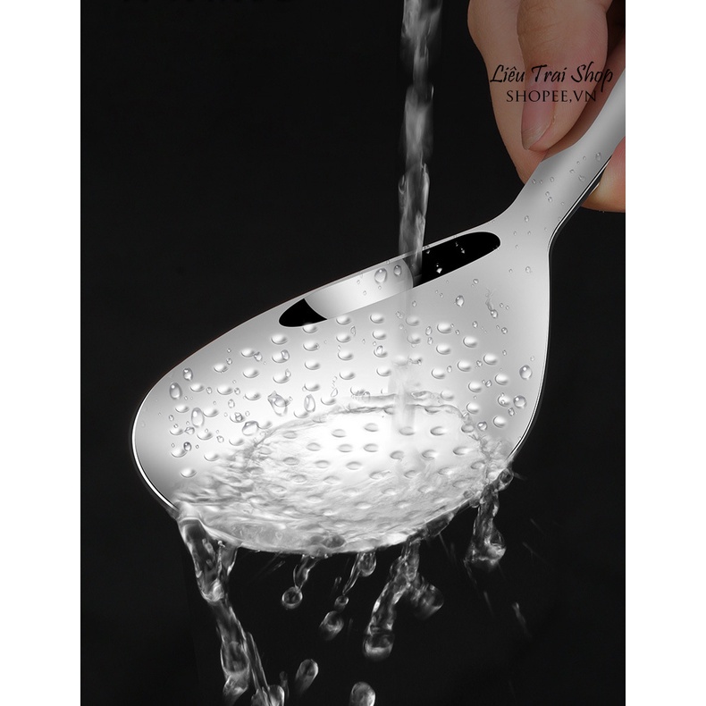 Muôi cơm muỗng cơm xẻng cơm inox 304 cao cấp