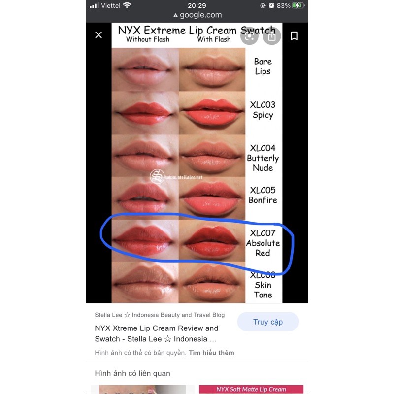 Son NYX Kem Lì Soft Matte Lip Cream [Hàng mỹ-hình thật cuối]