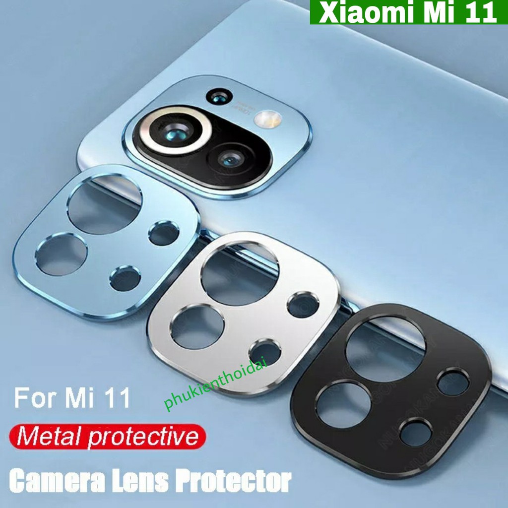 Ốp viền camera Xiaomi Mi 11 / Mi 11 Lite ( đai bảo vệ camera )