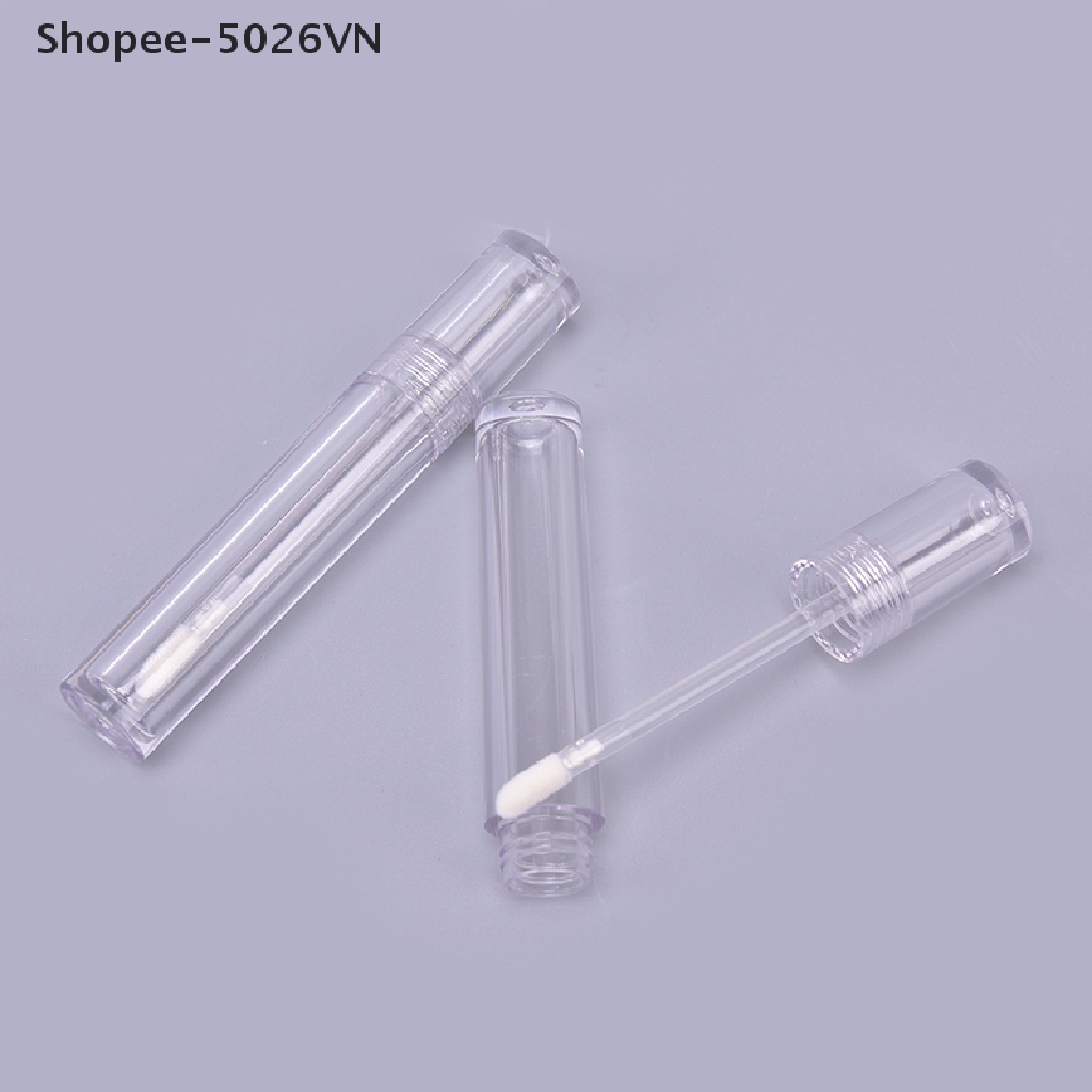 1 Ống Son Rỗng 5ml Bằng Nhựa Trong Suốt Dùng Đựng Son Môi