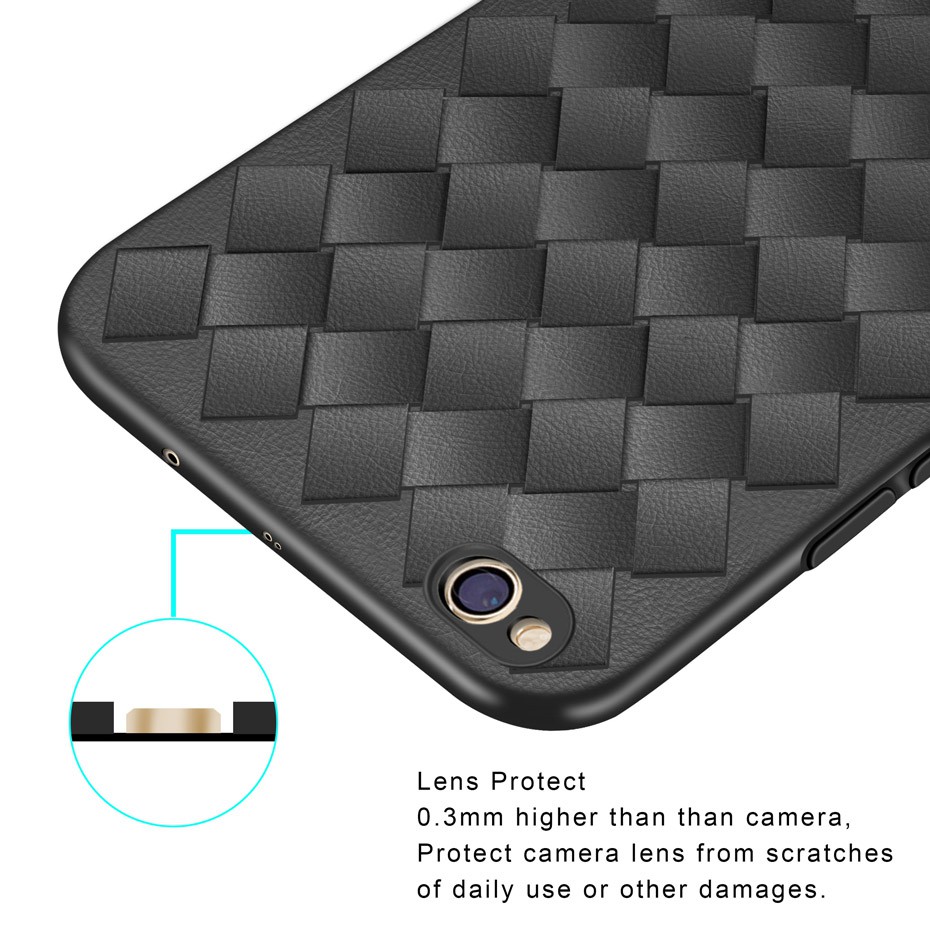 Ốp điện thoại từ TPU mềm kiểu gợn sóng dành cho Redmi 4X Note 4X 5A S2 6 6A 3S Note 5 pro Redmi 7 7A Note 8 pro