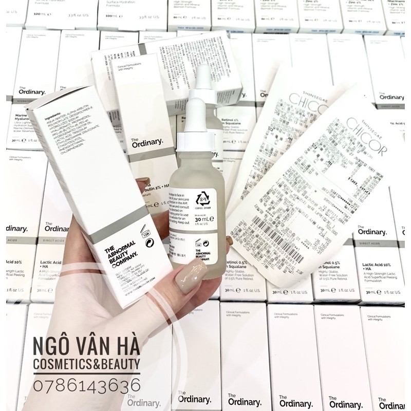 [THE ORDINARY] Tinh chất trắng da mờ thâm The Ordinary Alpha Arbutin 2% + HA 30ml