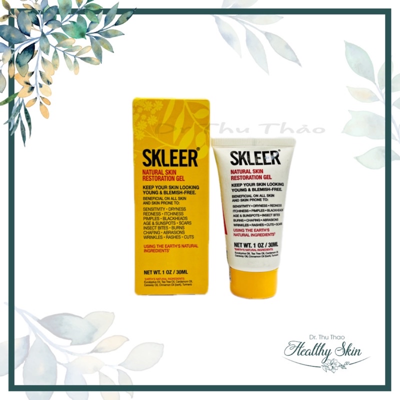 GEL DƯỠNG PHỤC HỒI DA SKLEER NATURAL SKIN RESTORATION