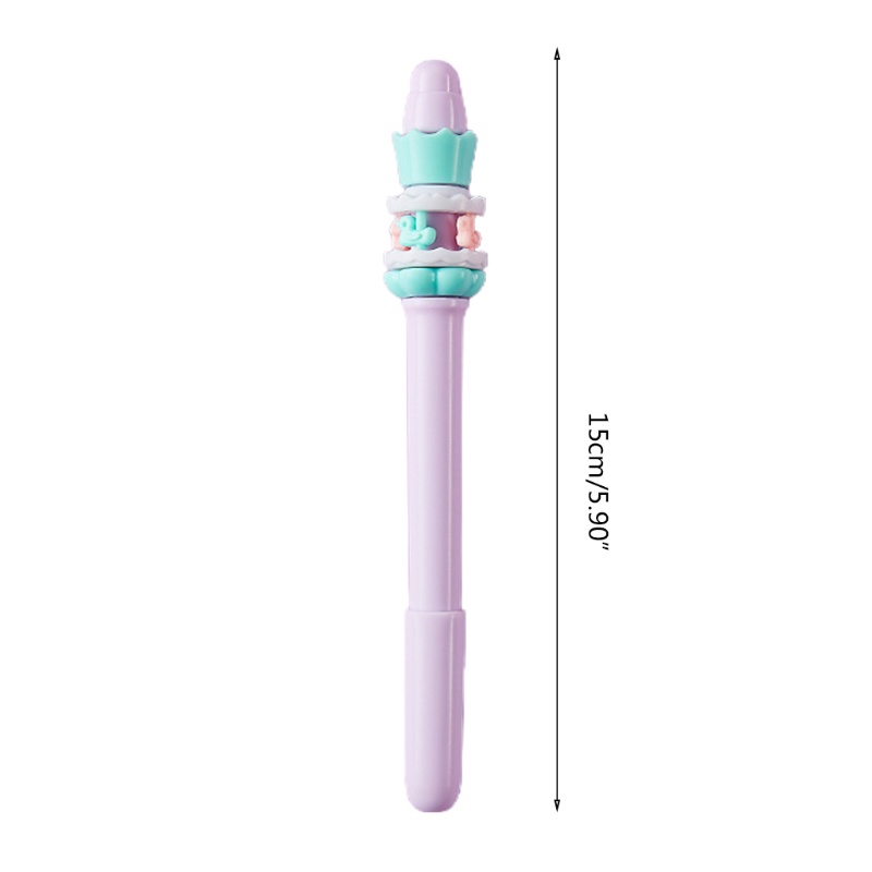 Set 3 Bút Mực Gel Mực Đen Kiểu Dáng Dễ Thương Cho Học Sinh