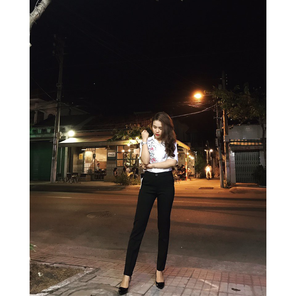 Quần Tây Baggy Nữ Chuẩn Form Vải Cực Đẹp | BigBuy360 - bigbuy360.vn