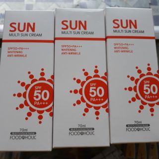 Kem chống nắng FOODAHOLIC Multi Sun Cream SPF 50+PA+++