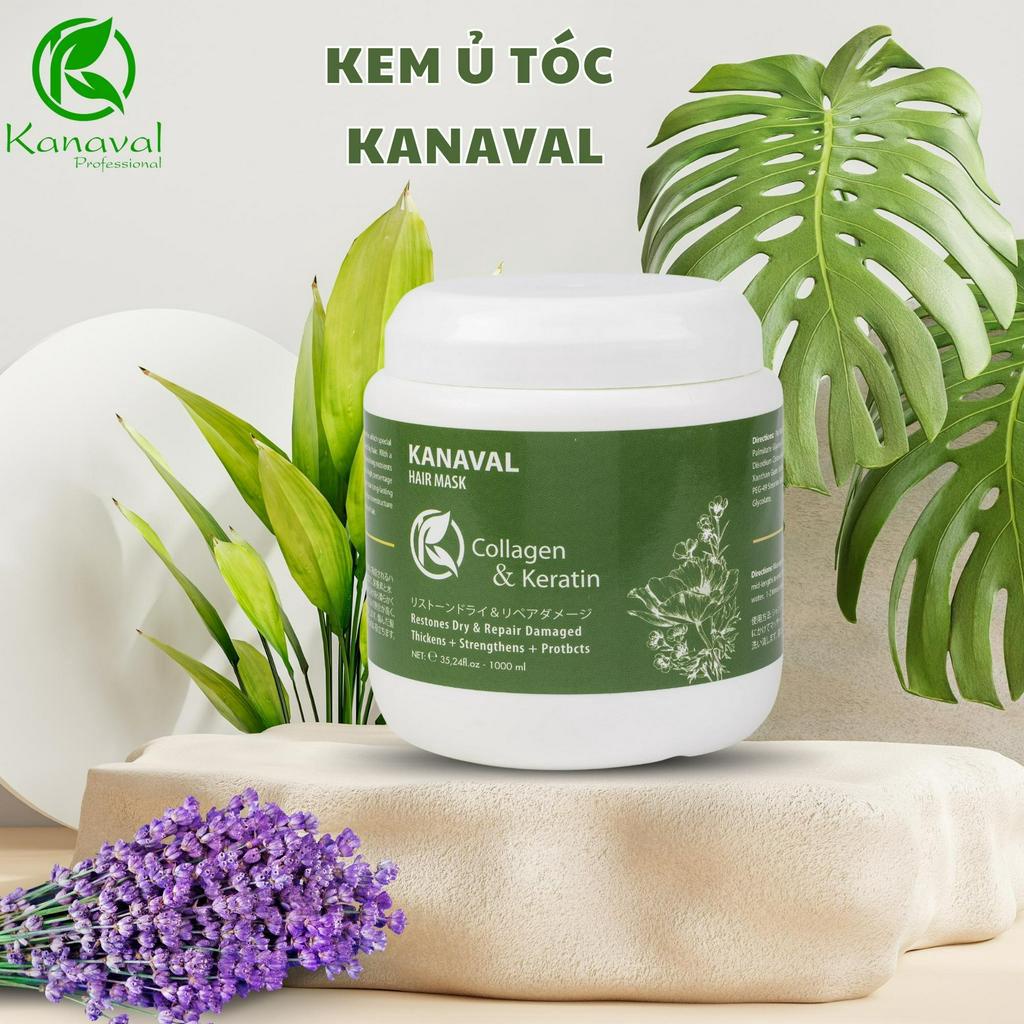 Kem Ủ Tóc Kanaval Hương Nước Hoa Phuc Hồi Tóc Hư Tổn Trong Quá Trình Làm Tóc Hũ 1000ml