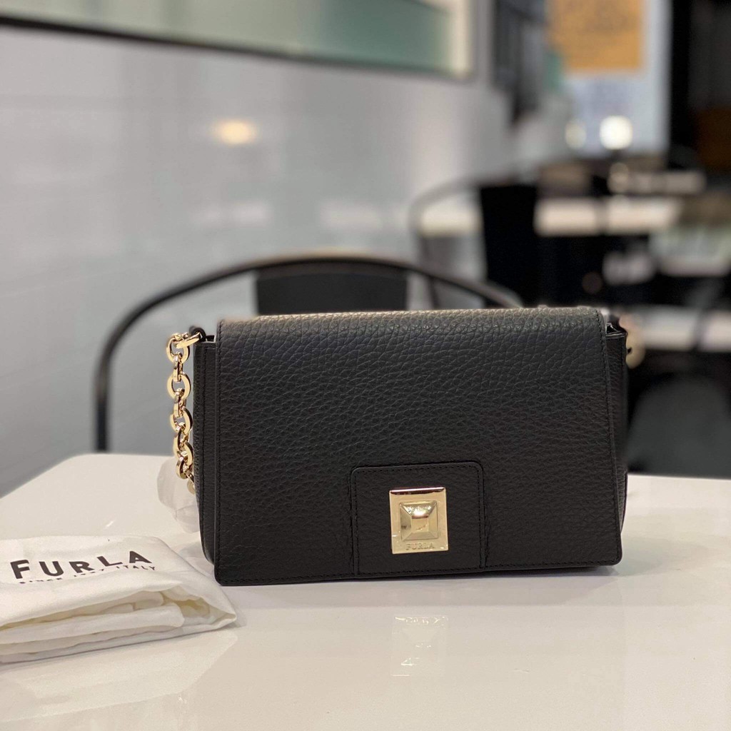 Túi xách chính hãng Furla dáng hộp - Size 21cm siêu đẹp