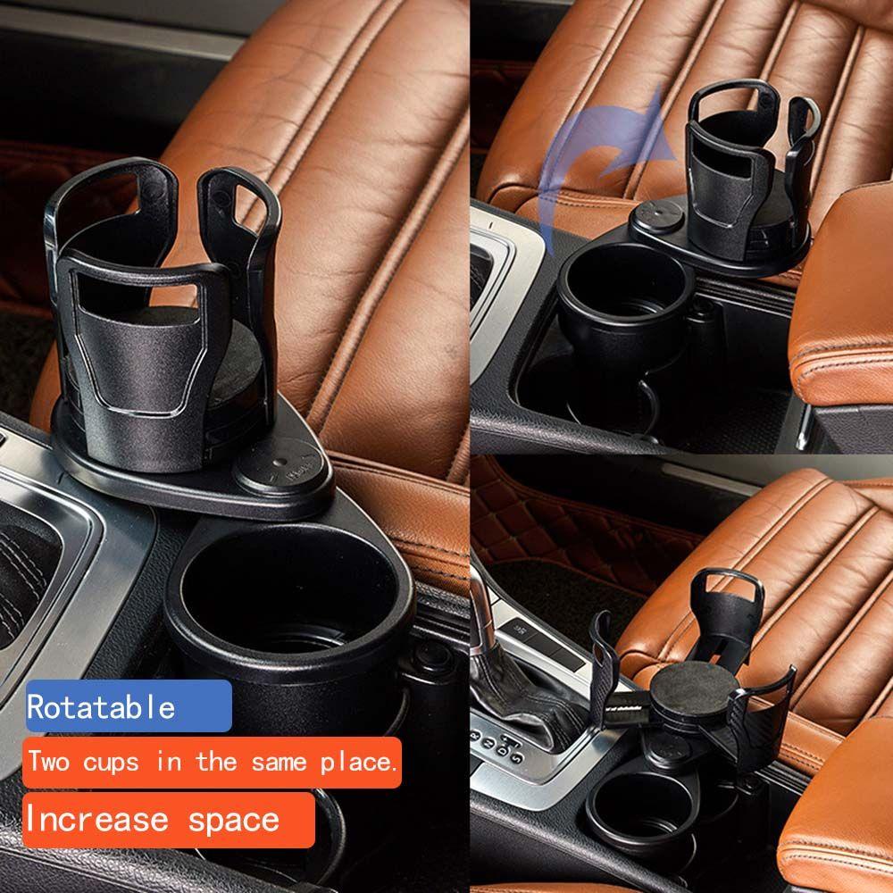 Giá Đỡ Bình Nước Bằng Sợi Carbon ABS Tùy Chỉnh Tiện Dụng Cho Xe Hơi