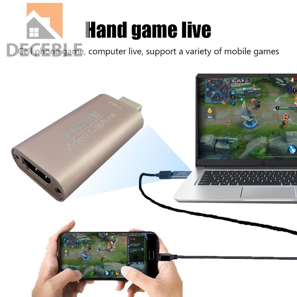 Thẻ Ghi Video 1080p Usb 2.0 Cho Phát Sóng Trực Tiếp | BigBuy360 - bigbuy360.vn