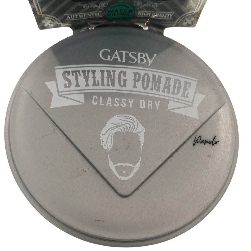 Pomade Gốc Nước Tạo Kiểu Tóc Nam Gatsby Classy Dry 75g, Firm Hold, Matte Shine