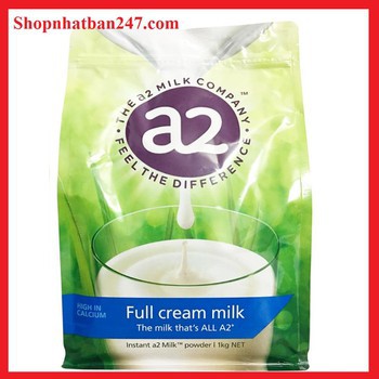 Sữa tươi A2 dạng bột nguyên kem 1kg của Úc - Chuyên sỉ