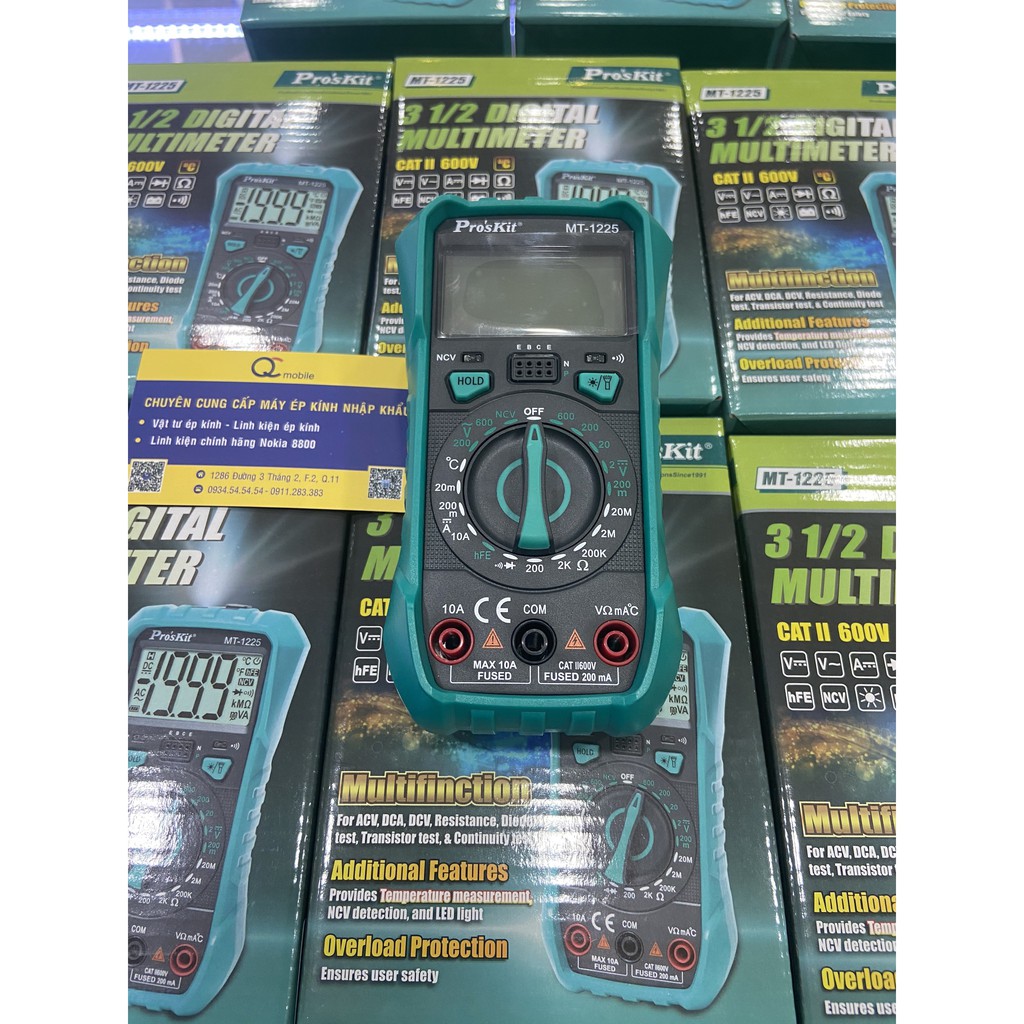 Đồng hồ đo Pro'skit MT-1225
