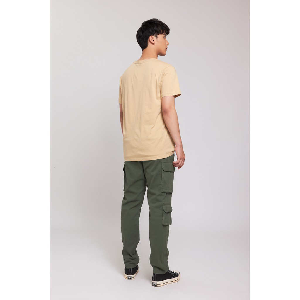 Áo Thun BOO Nam Dáng Basic 100%Cotton In Graphic Kèm Thấu Kính Để Play Với Áo