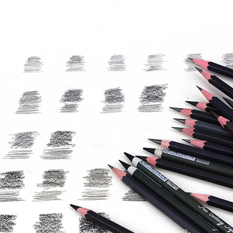 Marie 'S Bút Chì Vẽ Phác Thảo 2h / hb / b / 2b / 3b / 4b / 5b / 6b / 7b / 8b lapiz