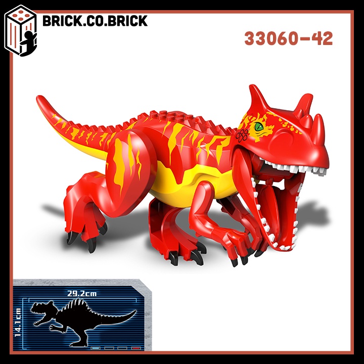 Khủng Long Mô Hình Lắp Ráp T Rex Thằn Lằn Bay Đồ Chơi Khủng Long Bạo Chúa Dinosaur Jurassic World Loại To 33060