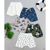 [6-14kg] Set 5 Quần Short Cotton Bé Trai GP - Random