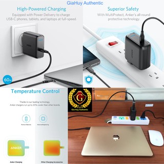 Sạc Anker PowerPort Speed A2015 - 1 cổng, 60W