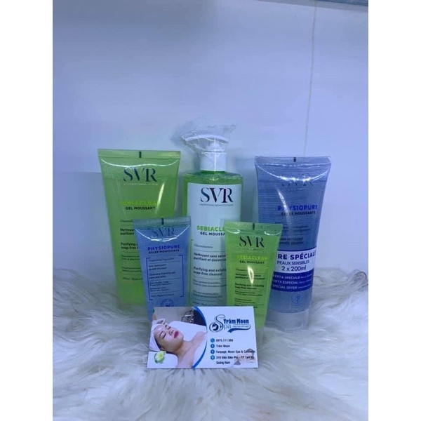 Sửa rửa mặt SVR mini 55ml công ty