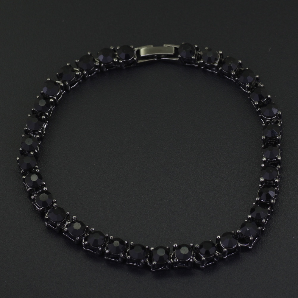 Vòng tay nam nữ Tenis HIPHOP ĐÍNH ĐÁ - Lắc tay tenis-  V07