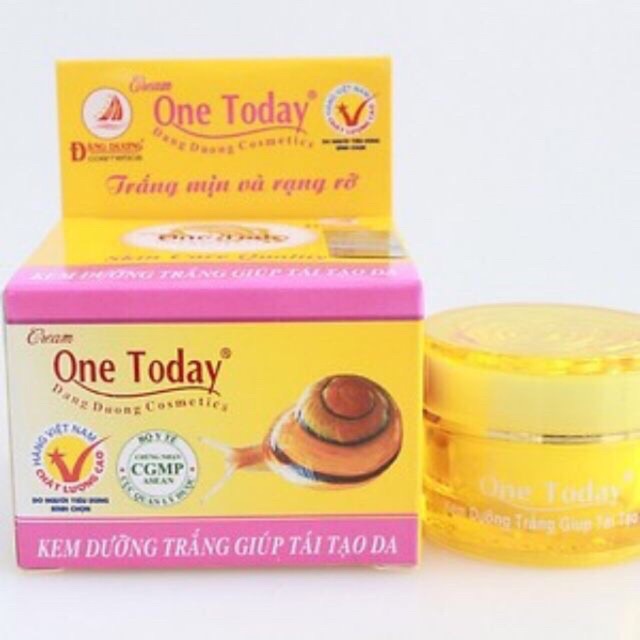 KEM DƯỠNG TRẮNG GIÚP TÁI TẠO DA ONE TODAY 9g