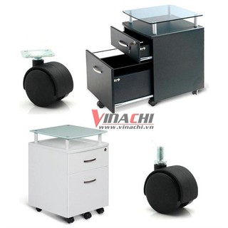 Bánh xe lăn đế bắt vít