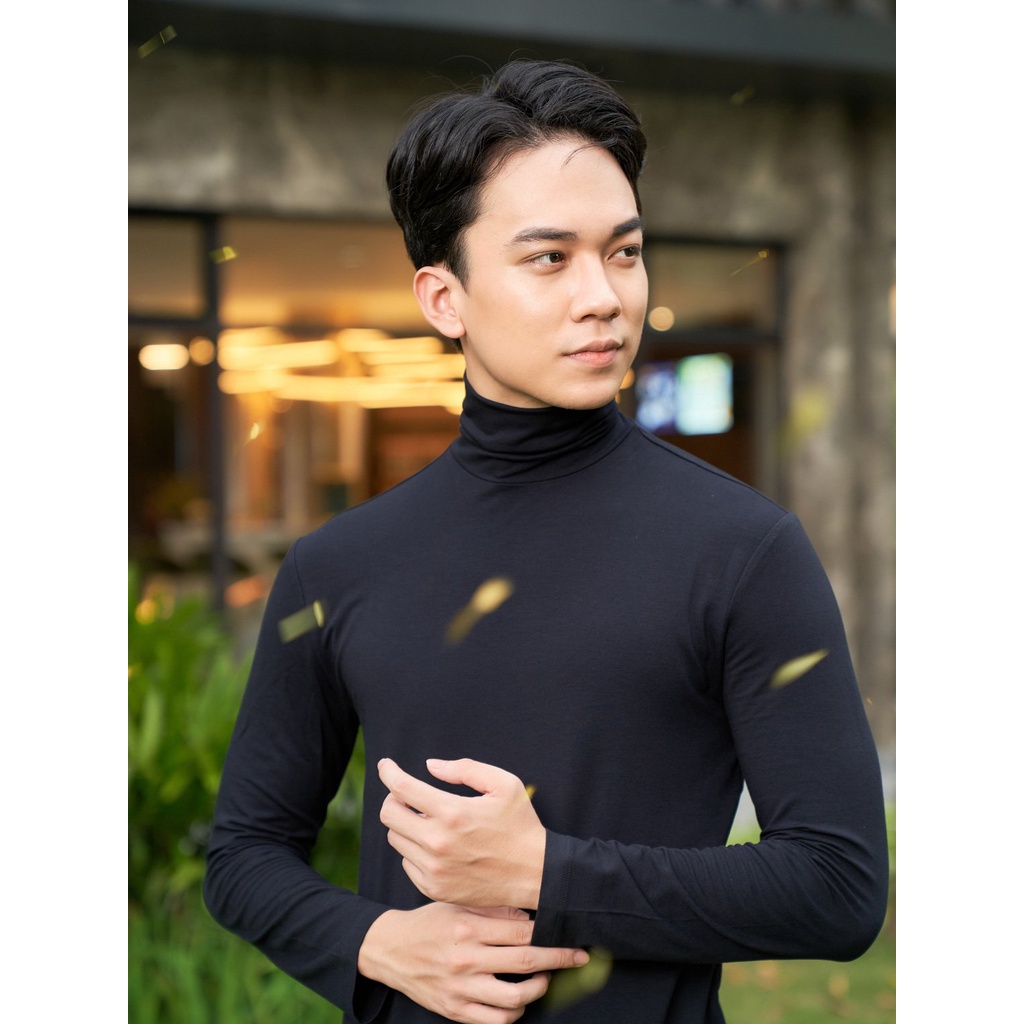 Áo Giữ Nhiệt YODY Nam Cao Cổ Form Dáng Ôm Giúp Tôn Dáng Cho Người Mặc ATM5149