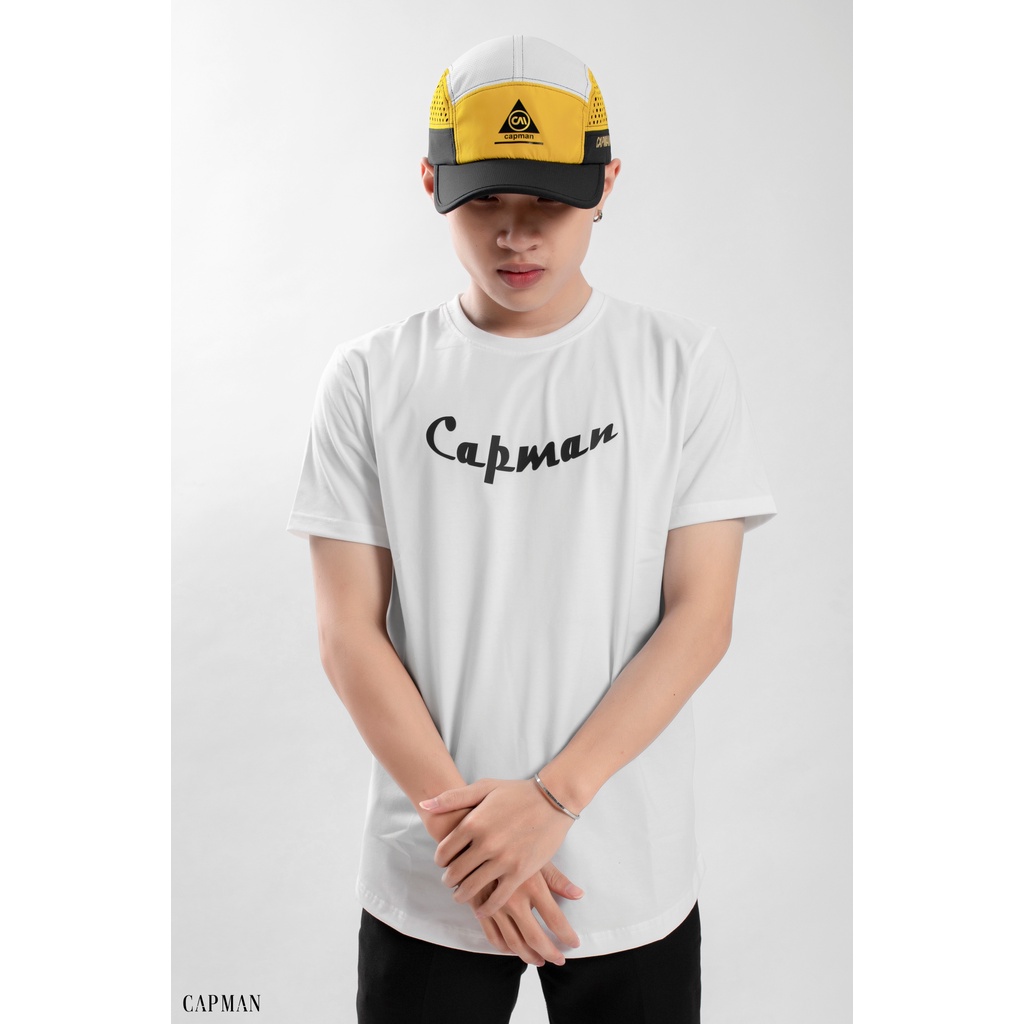 Mũ lưỡi trai chính hãng CAPMAN phom dáng thể thao CM56 vải dù phối lưới