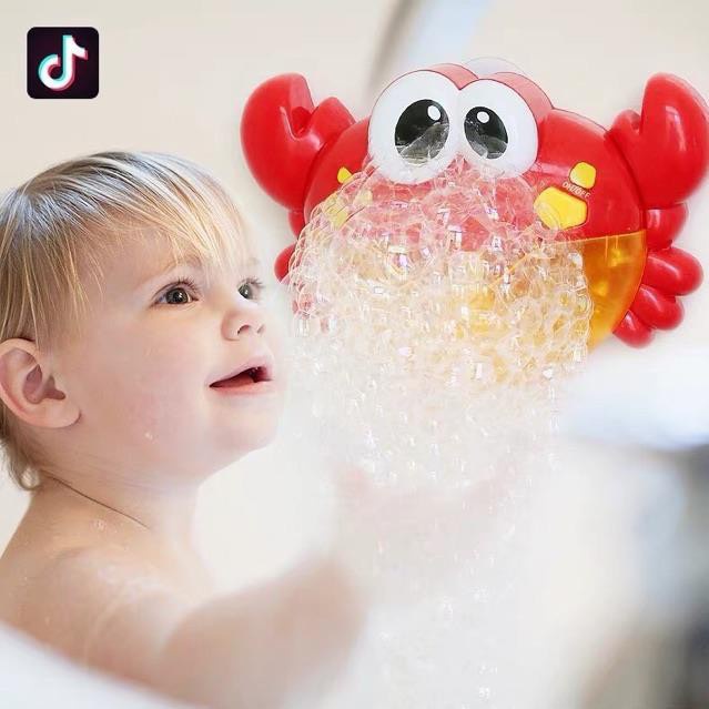 Cua tạo bọt, Cua thổi bong bóng có nhạc, Đồ chơi nhà tắm cho bé