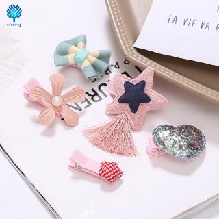 Set 5 kẹp tóc đáng yêu cho bé gái