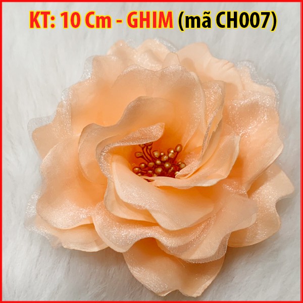 GOTI Tag Hoa Cài Áo Có Ghim Handmade Phụ Kiện Trang Trí Dành Cho Nữ - CH007 CH004