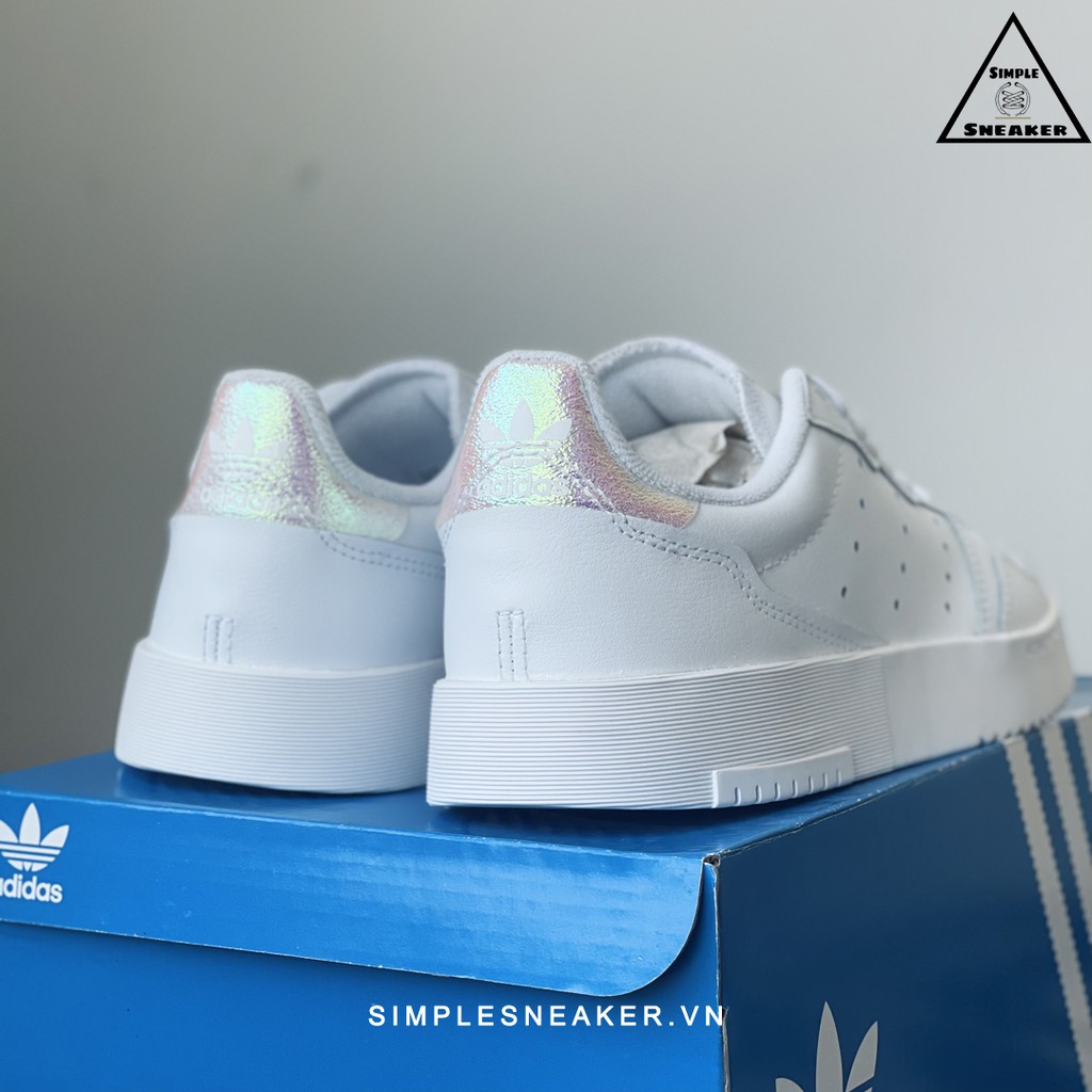 Giày Adidas Supercourt Hàng Chính HãngGiày Thể Thao Adidas Nữ Supercourt Hologram - Simple Sneaker